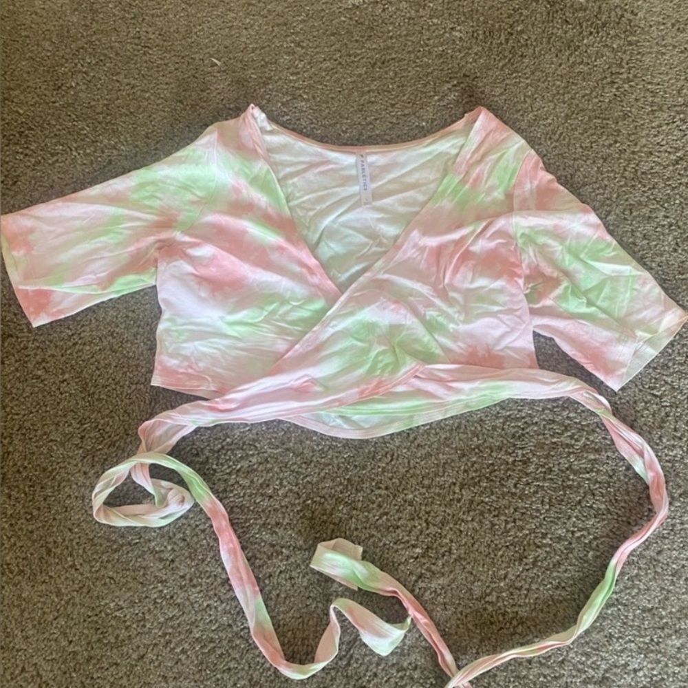 Fabletics Yoga tie dye top